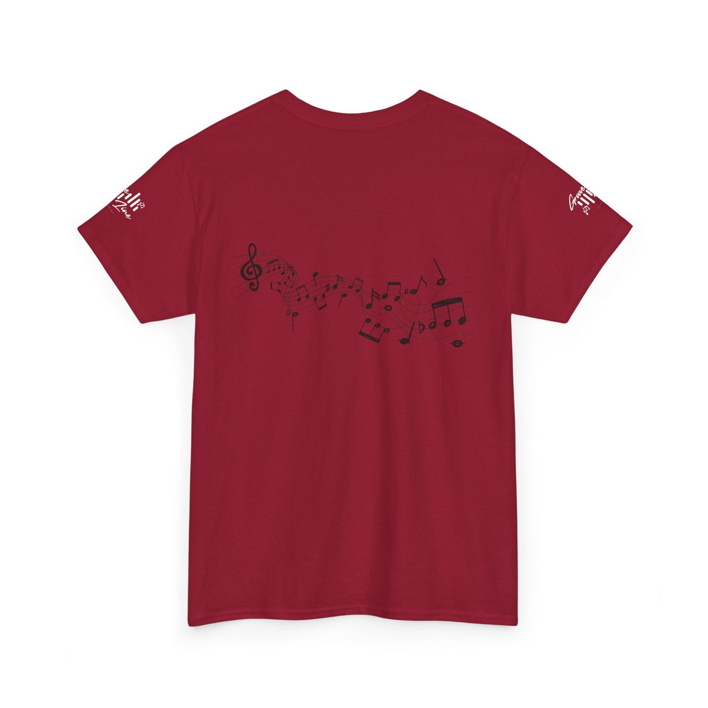 Groove Line's RED READY Edition Unisex Heavy Cotton Tee - Comfortable Everyday Essential