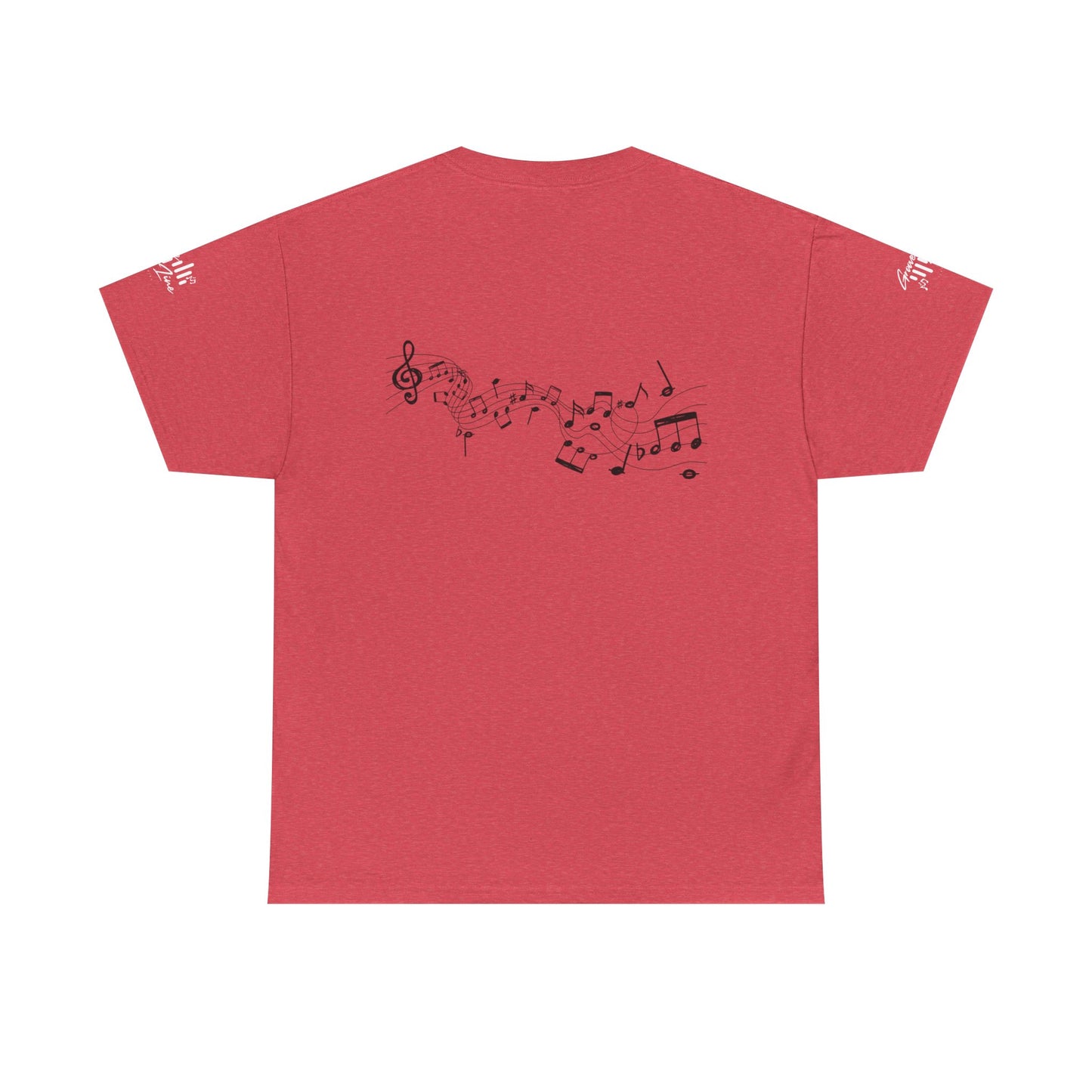 Groove Line's RED READY Edition Unisex Heavy Cotton Tee - Comfortable Everyday Essential