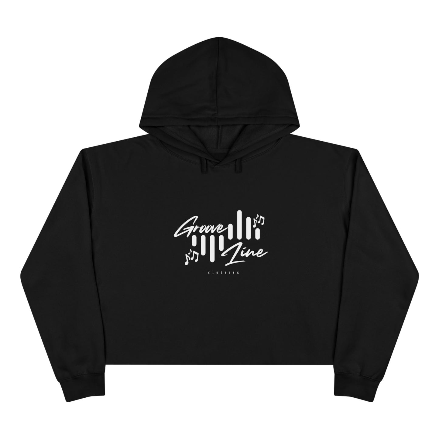 Groove Line 2 Crop Hoodie