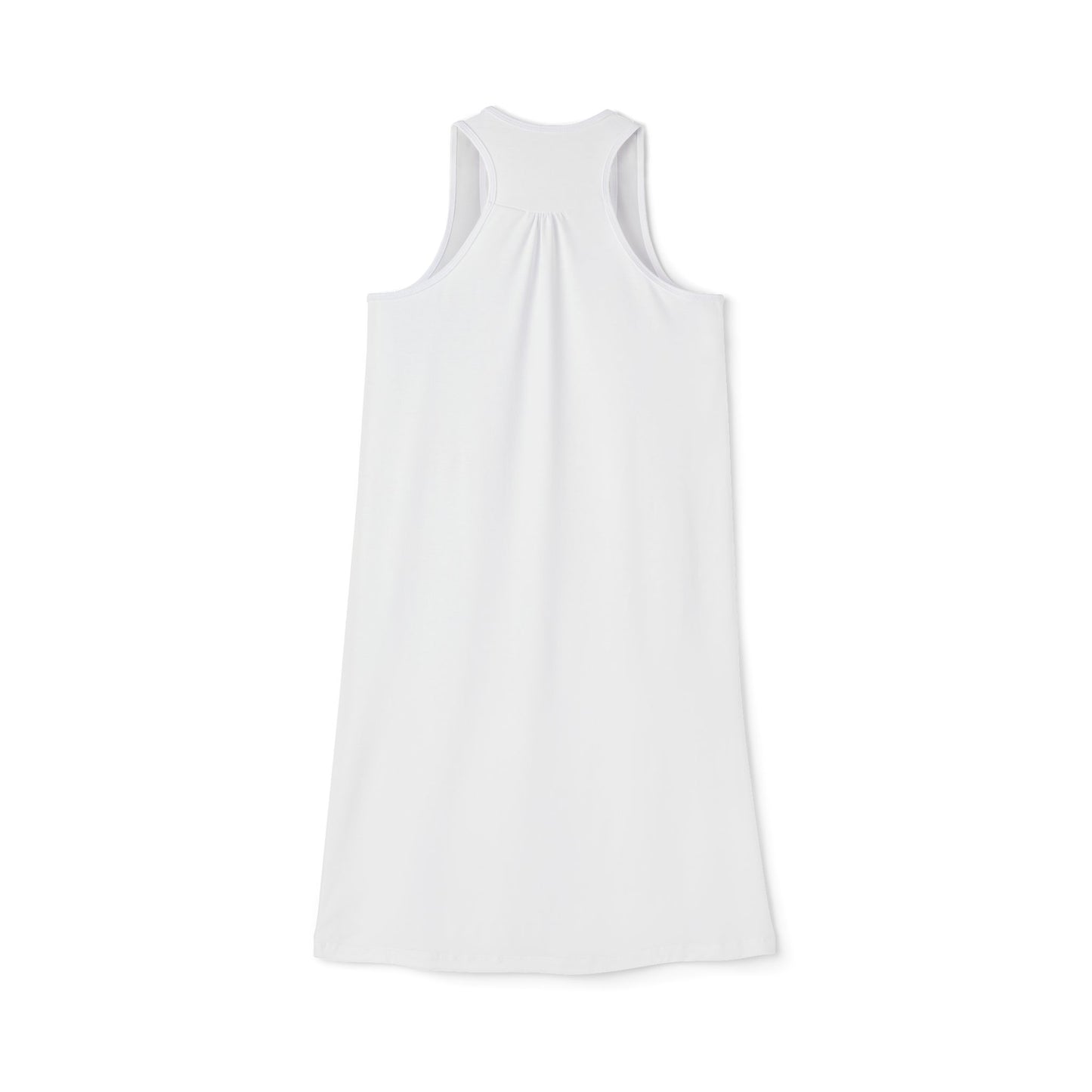 Groove Line Women's Racerback Dress - Casual Summer Vibe