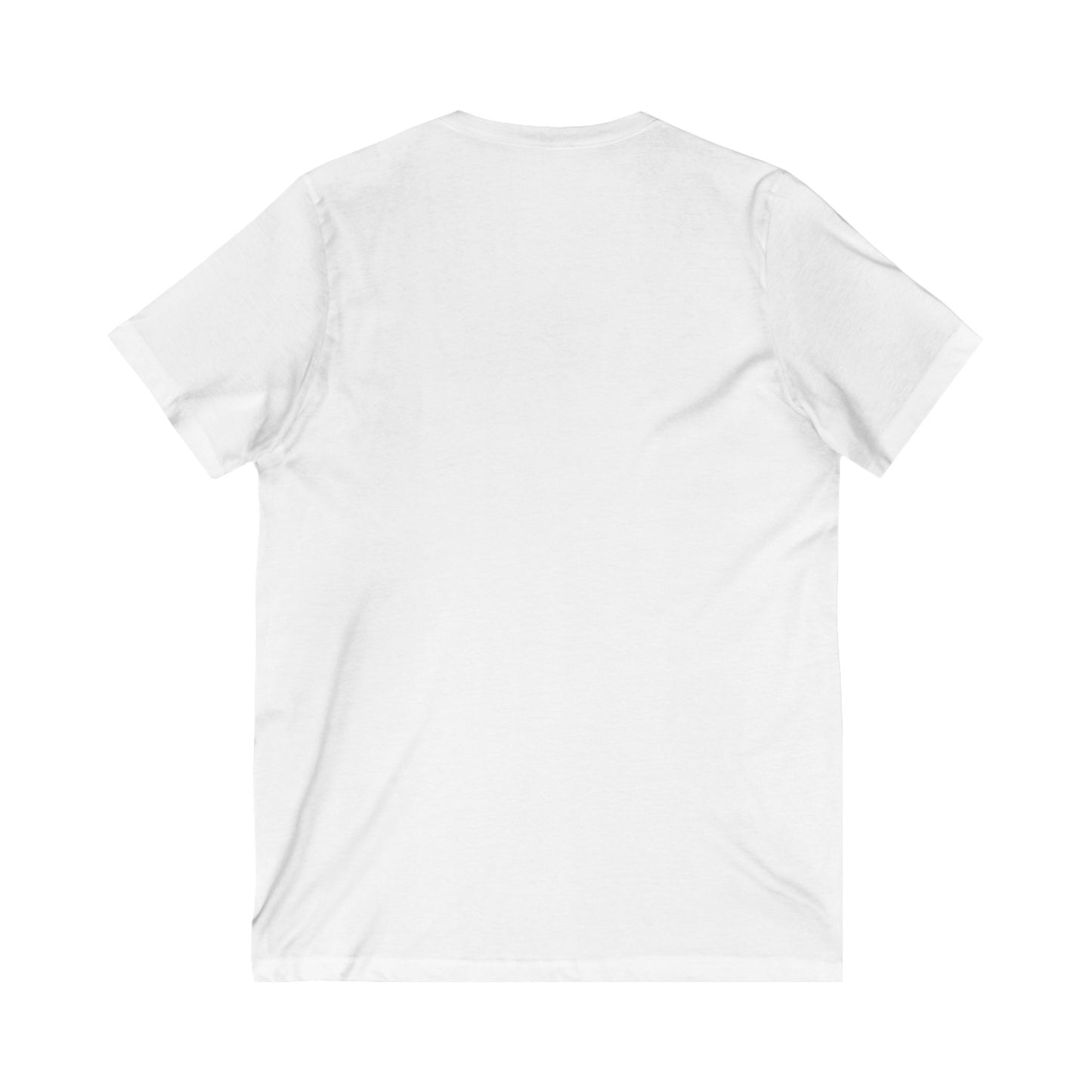 Groove Line Unisex Jersey Short Sleeve V-Neck Tee