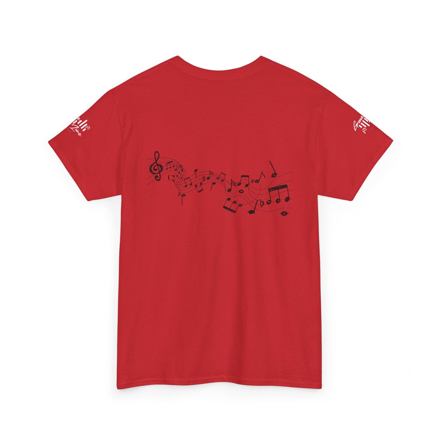 Groove Line's RED READY Edition Unisex Heavy Cotton Tee - Comfortable Everyday Essential