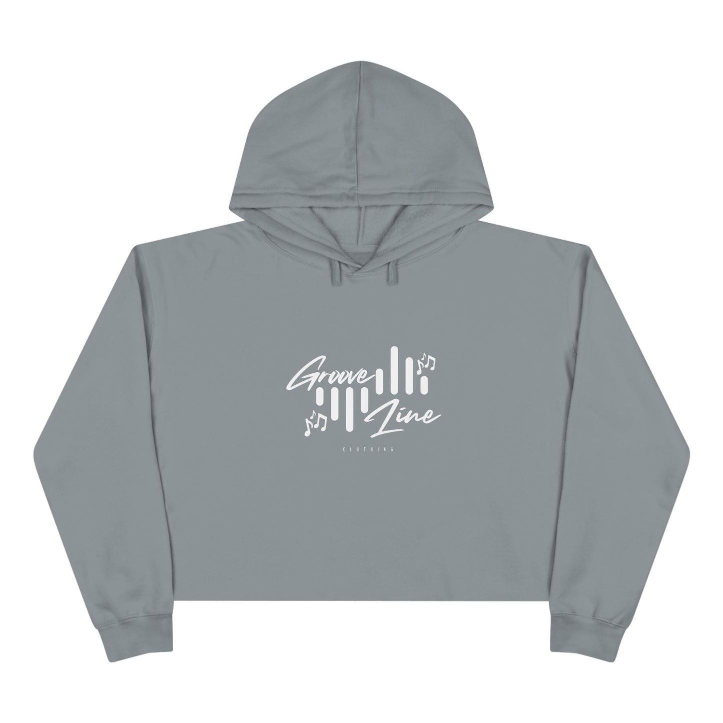 Groove Line 2 Crop Hoodie