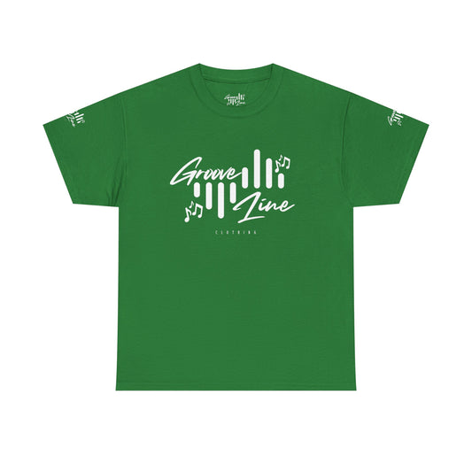 Groove Line's MEAN GREEN Edition Unisex Heavy Cotton Tee - Comfortable Everyday Essential