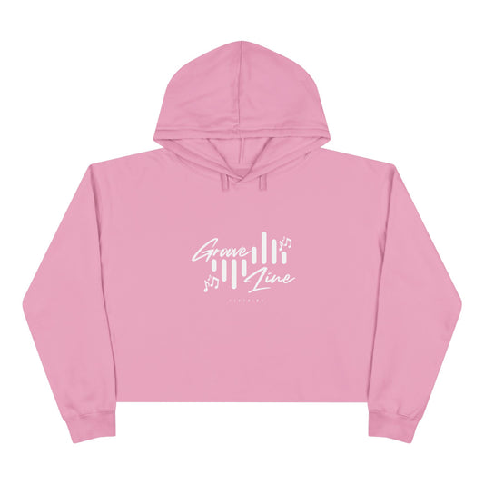 Groove Line 2 Crop Hoodie