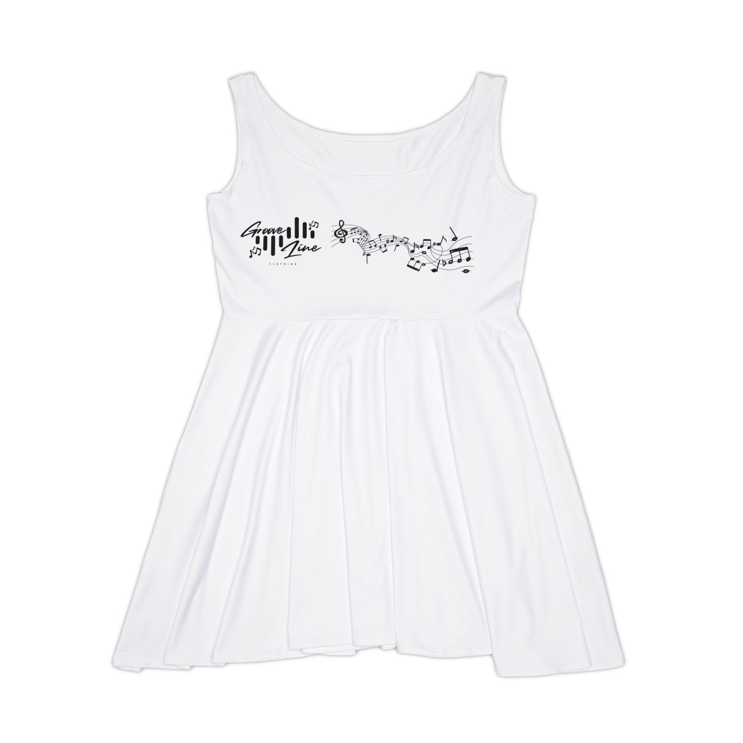 Women's Music Note  Dress - Cute Casual Dance Dress