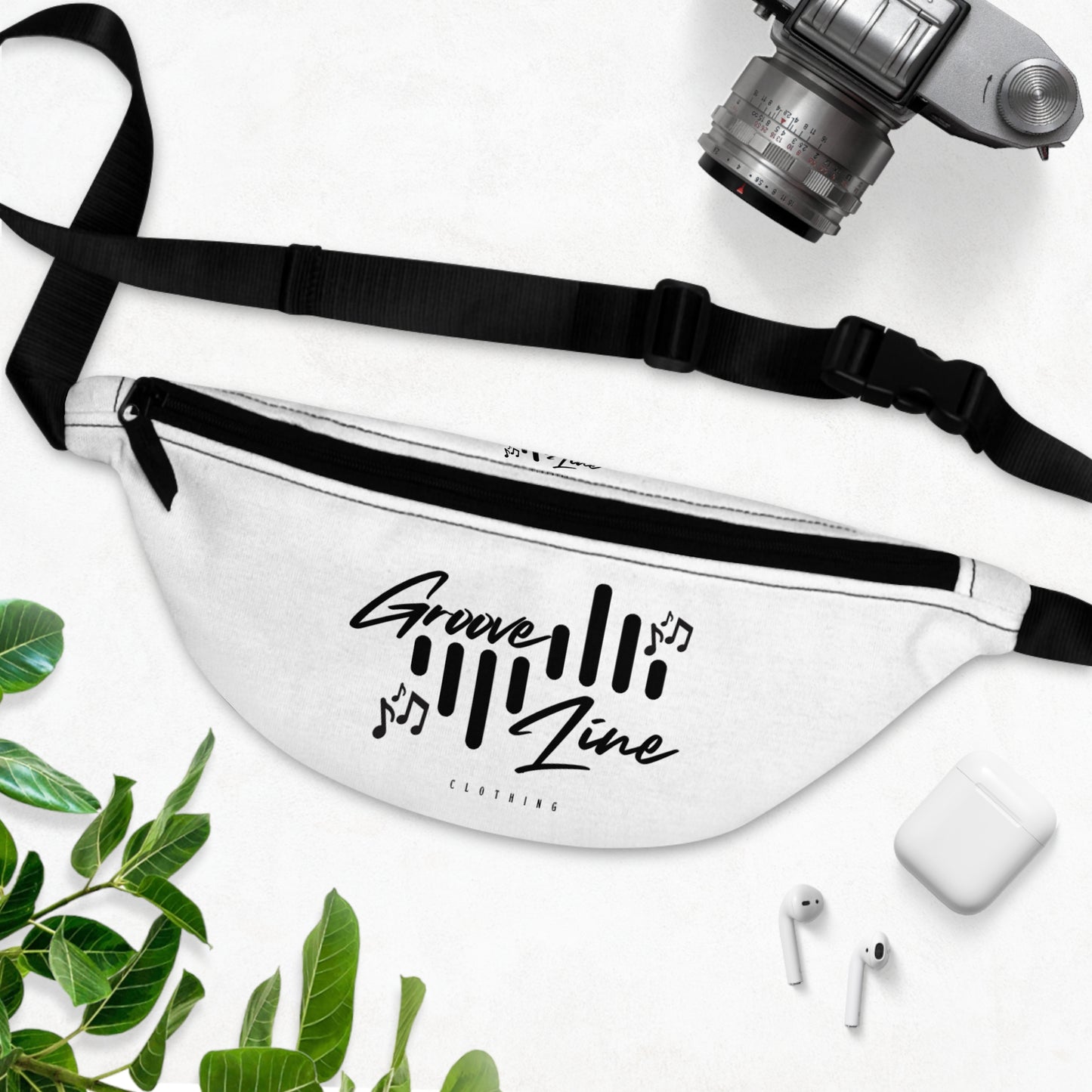 Groove Line Musical Fanny Pack - Perfect for Festivals and Casual Outings