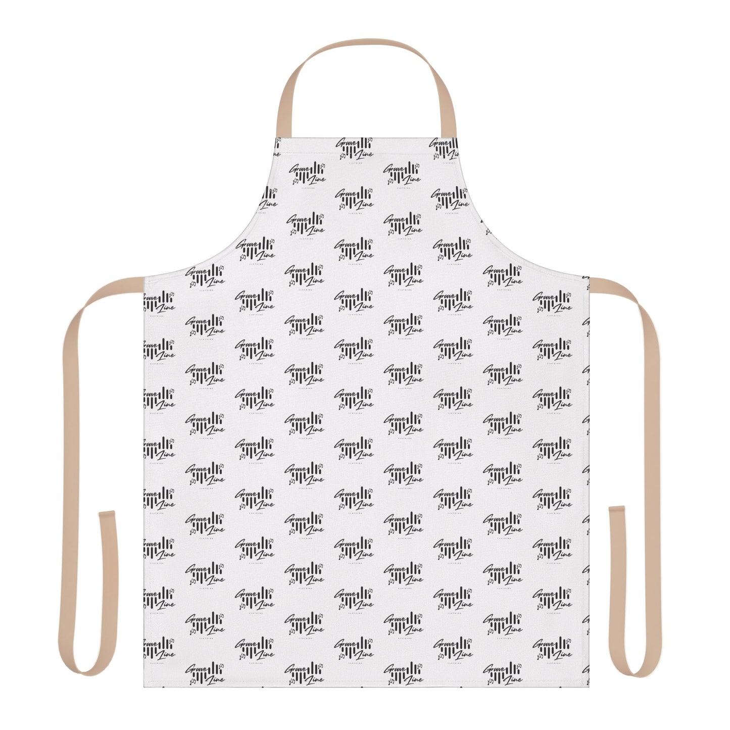 Groove Line Cooking Apron with 5-Color Straps – Perfect for BBQ Chefs & Gift Giving