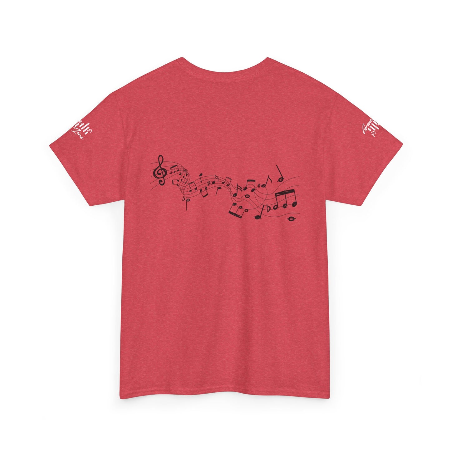 Groove Line's RED READY Edition Unisex Heavy Cotton Tee - Comfortable Everyday Essential