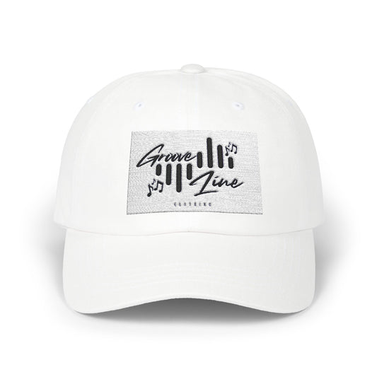 Groove Line Classic Dad Cap - Stylish Music-Inspired Hat for Men & Women