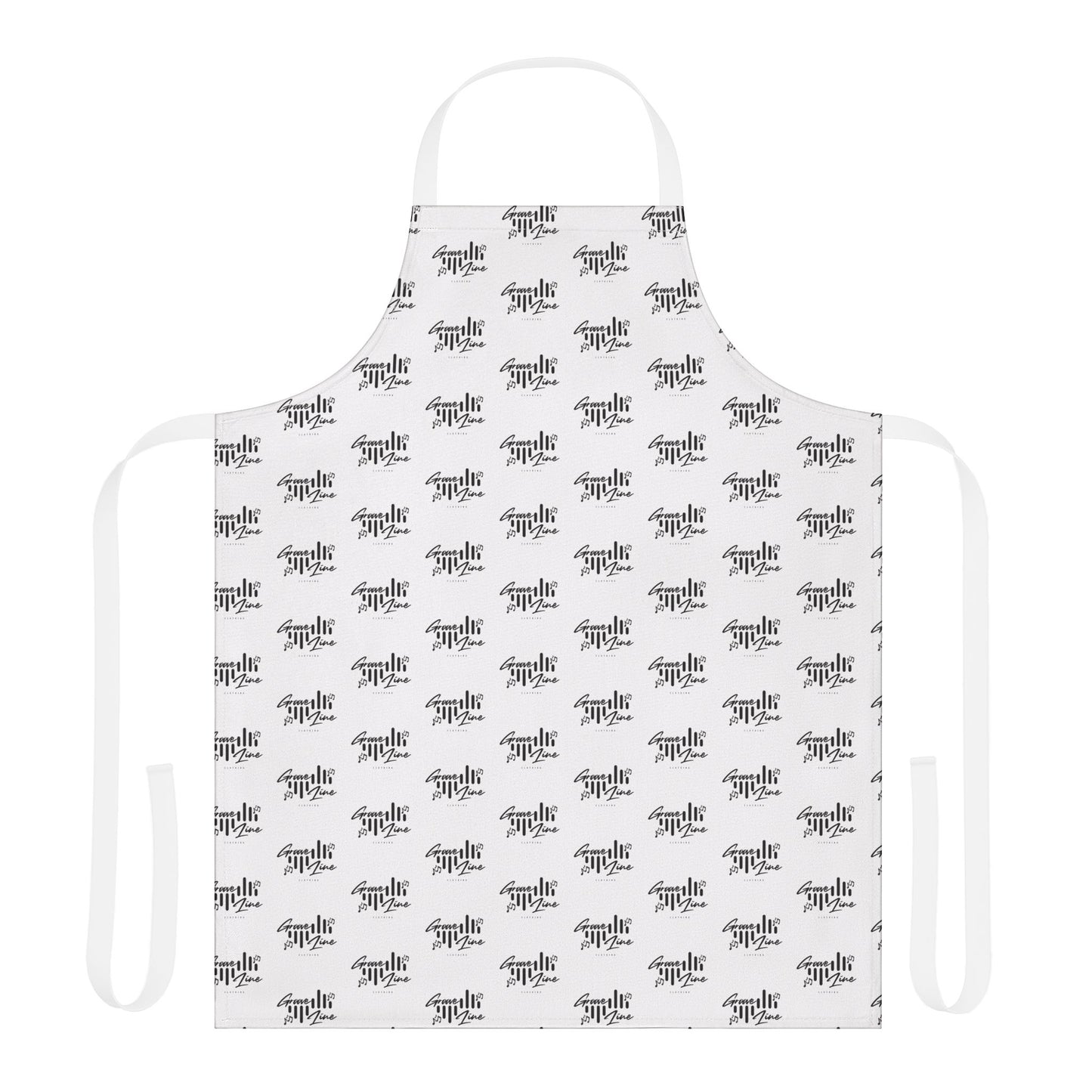 Groove Line Cooking Apron with 5-Color Straps – Perfect for BBQ Chefs & Gift Giving