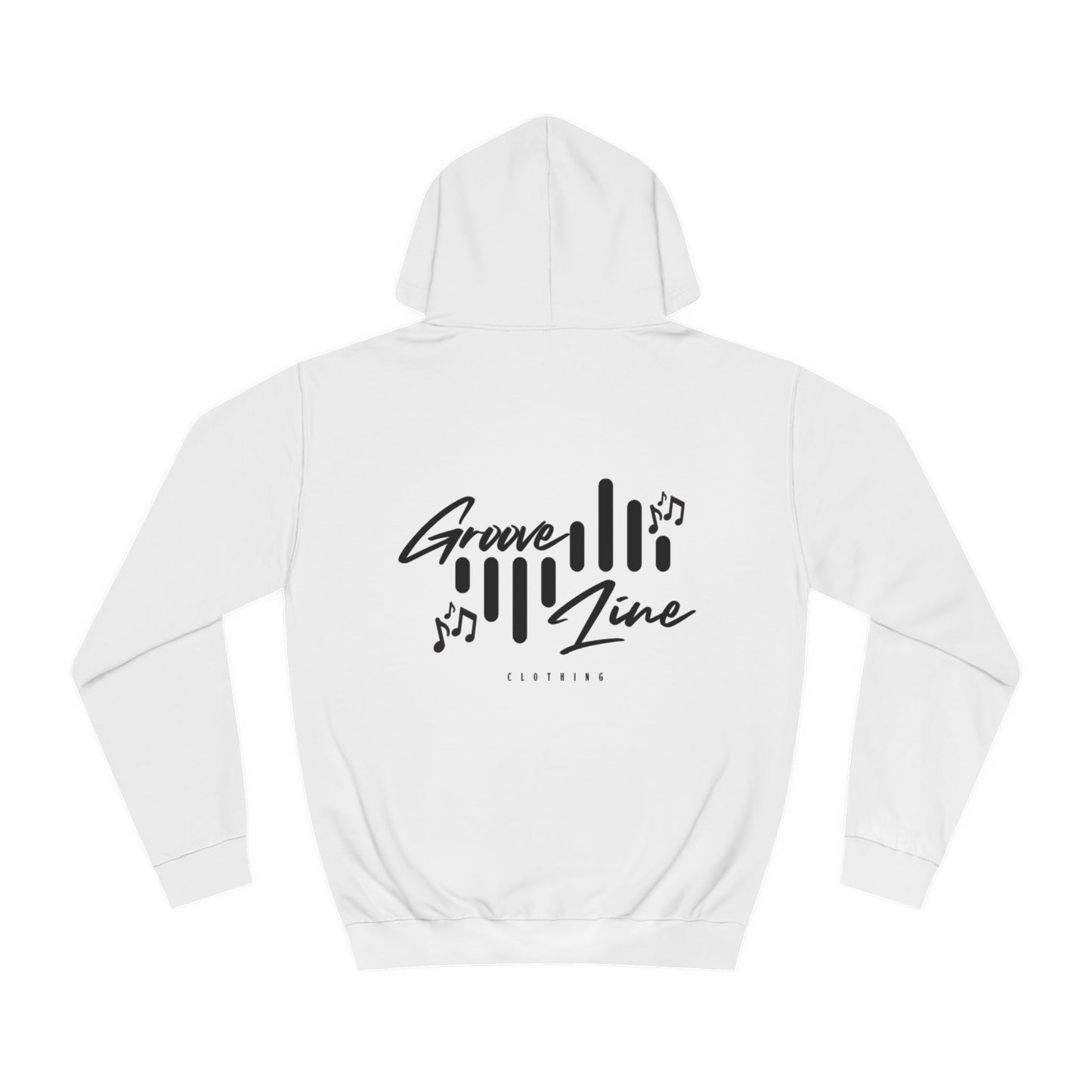 Unisex College Hoodie - Groove Line Music Design